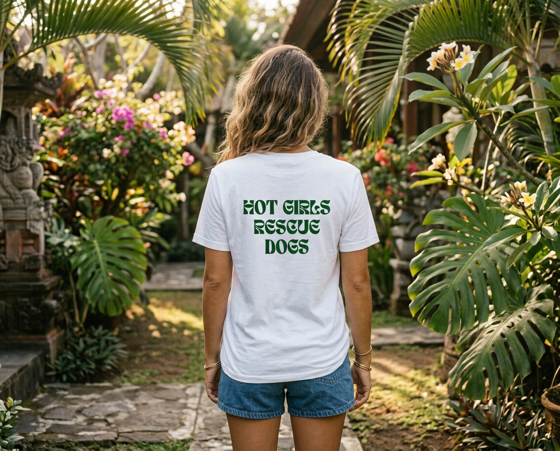 Hot girls rescue dogs t-shirt